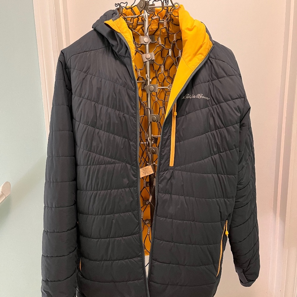 Eddie Bauer Men's IgniteLite Stretch Reversible Insulated Jacket XXL